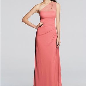 David’s bridal bridesmaid dress.